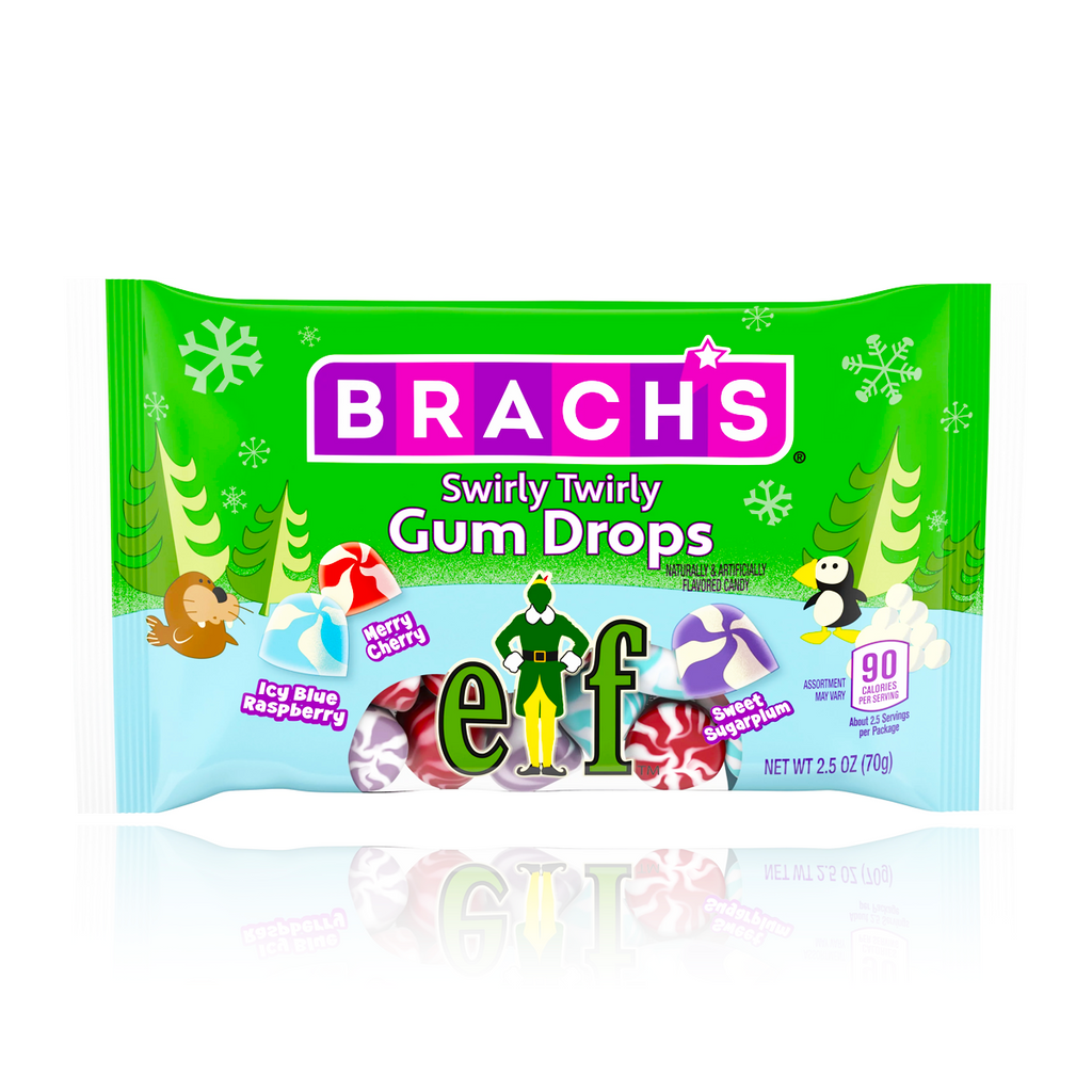 Brach's Holiday Swirly Twirly Gum Drops 70g