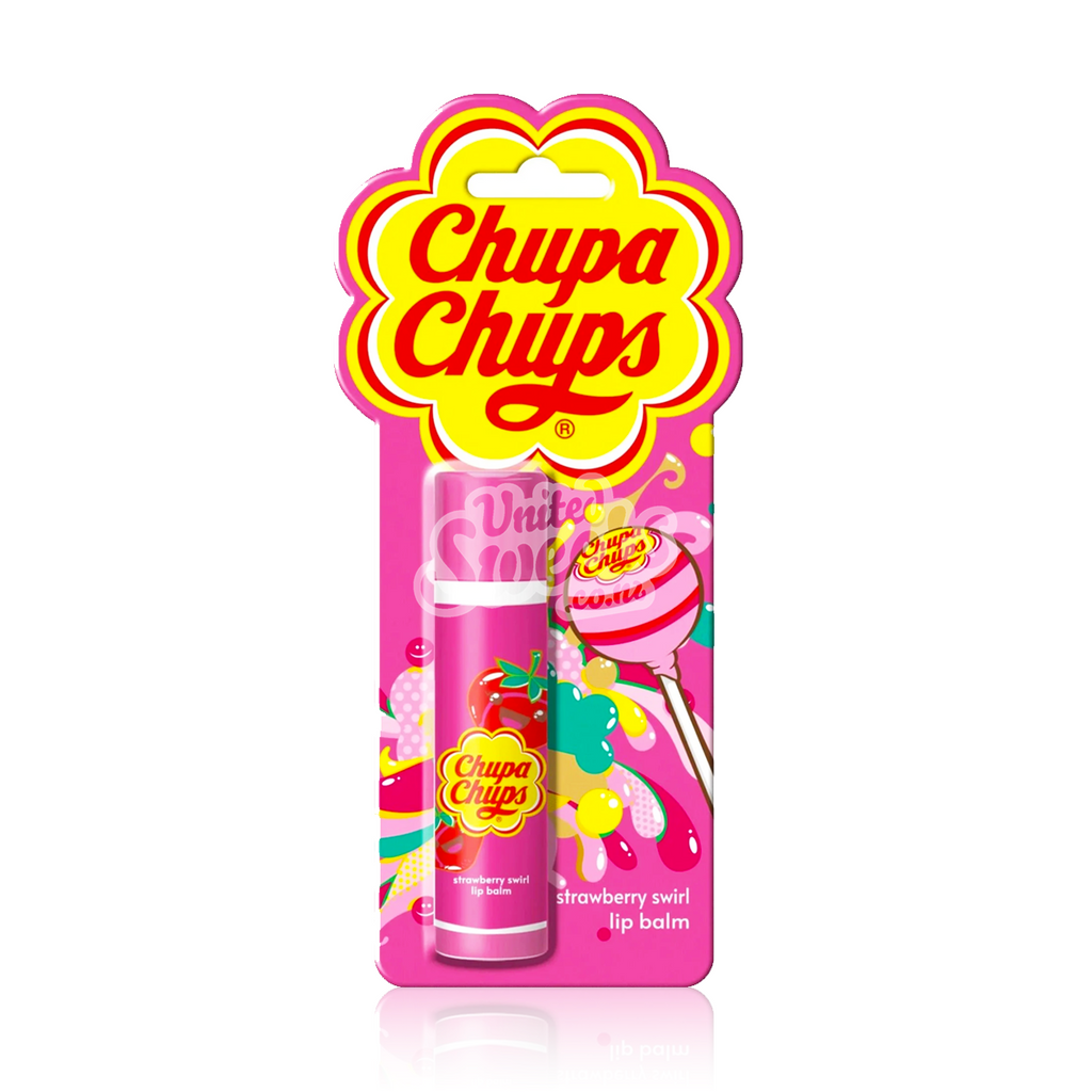 Chupa Chups Strawberry Swirl Lip Balm- NOT EDIBLE!