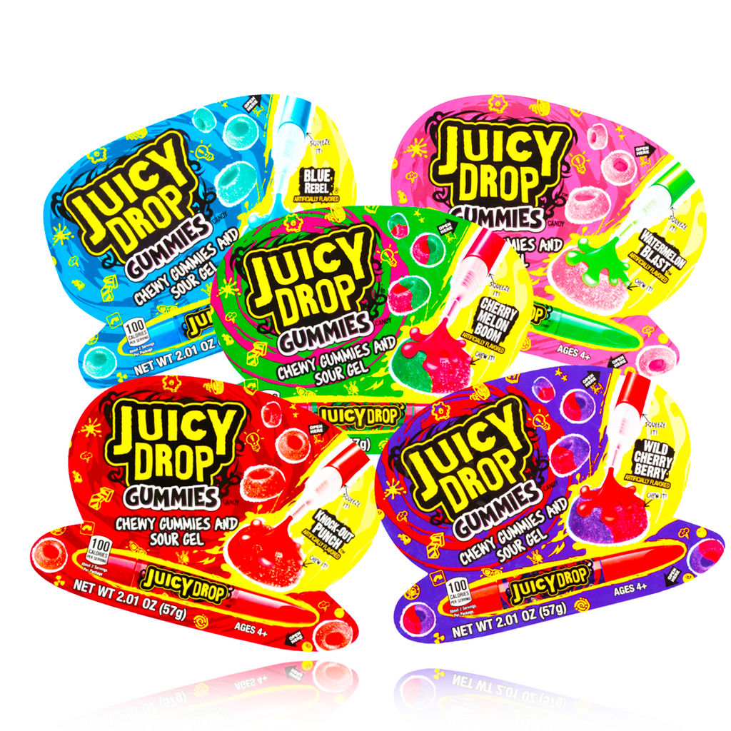 Juicy Drop Gummies And Sour Gel Pen 57g (BB: 03/2024)