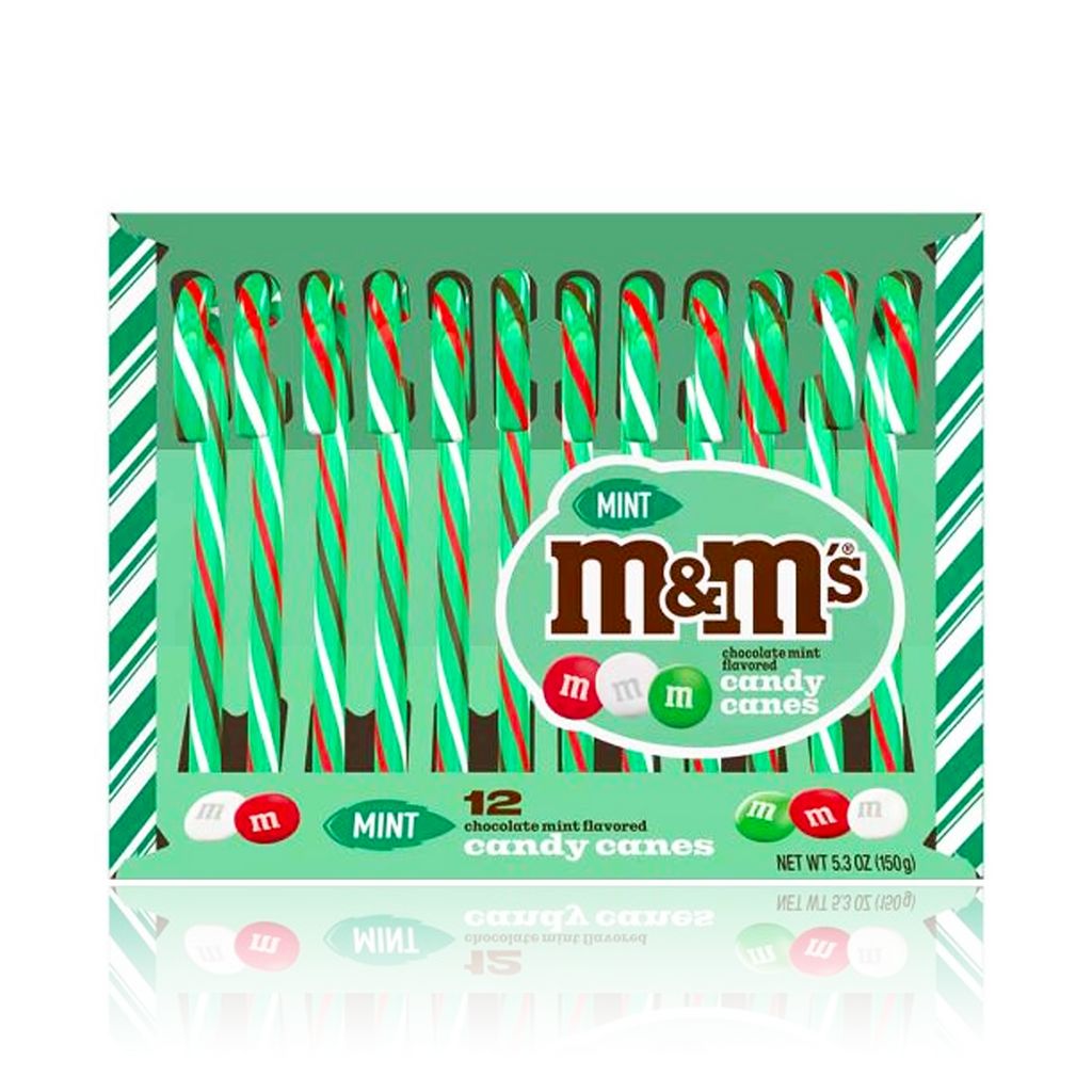 M&M's Candy Canes 12 Pack 150g