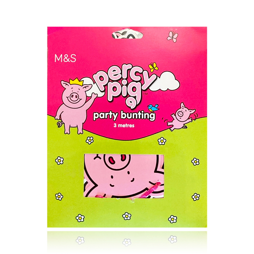 Percy Pig Party Bunting 3m