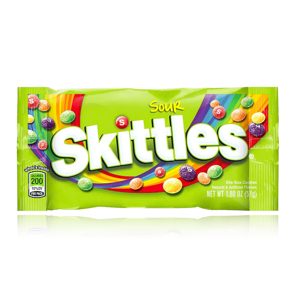 Skittles Sour (USA) 51g -DAMAGED