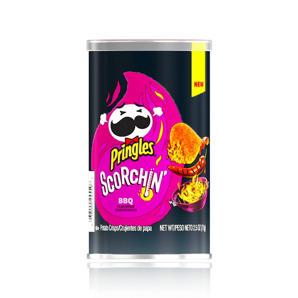 Pringles Scorchin' BBQ Flavour 71G