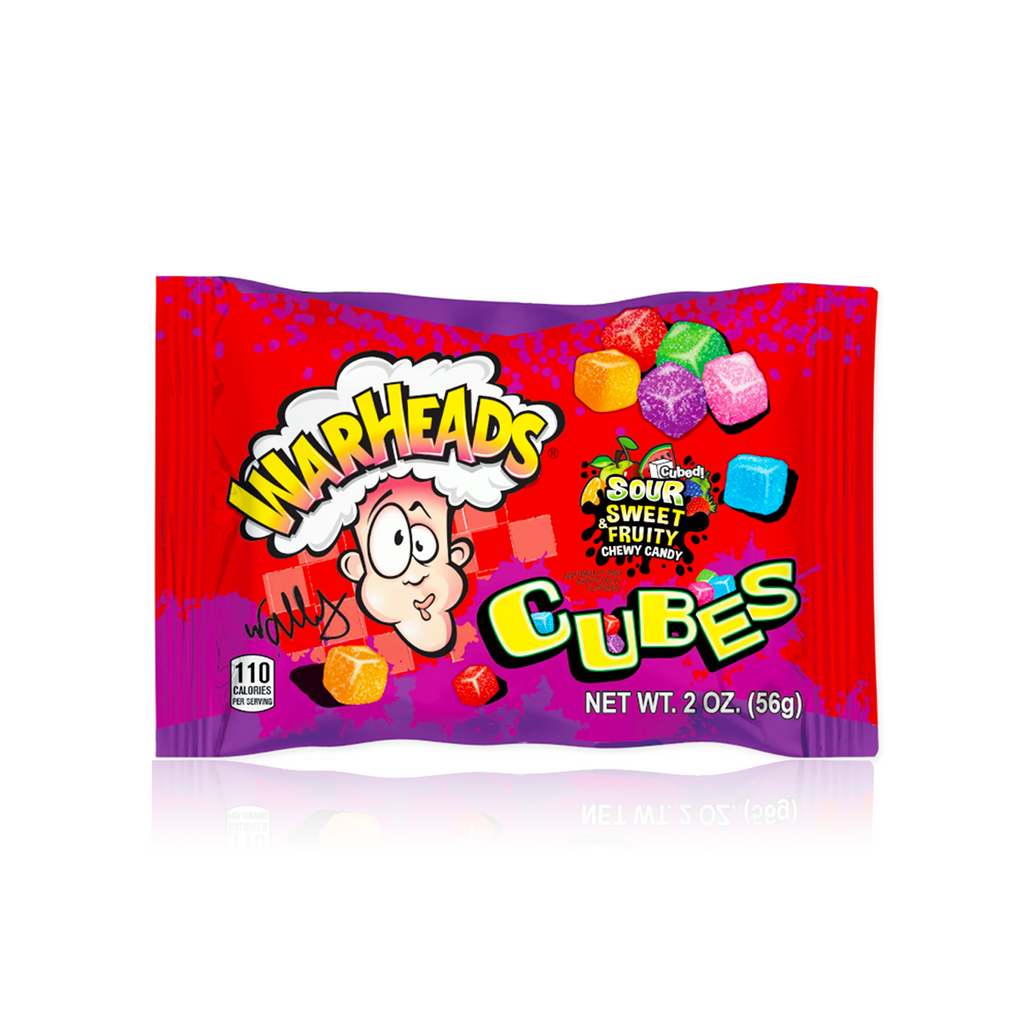 Warheads Chewy Candy Cubes 56g bag