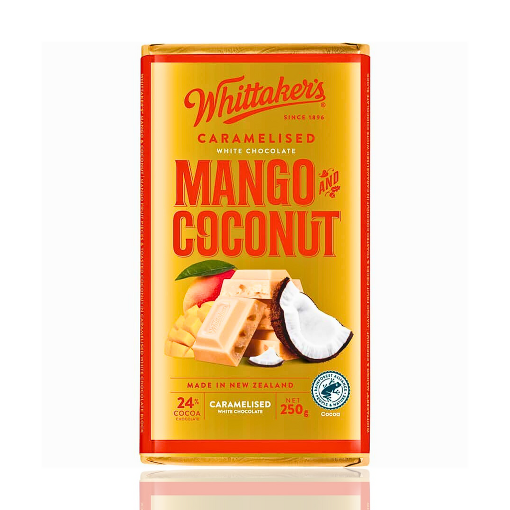 Whittaker's Mango & Coconut (White Chocolate) 250g