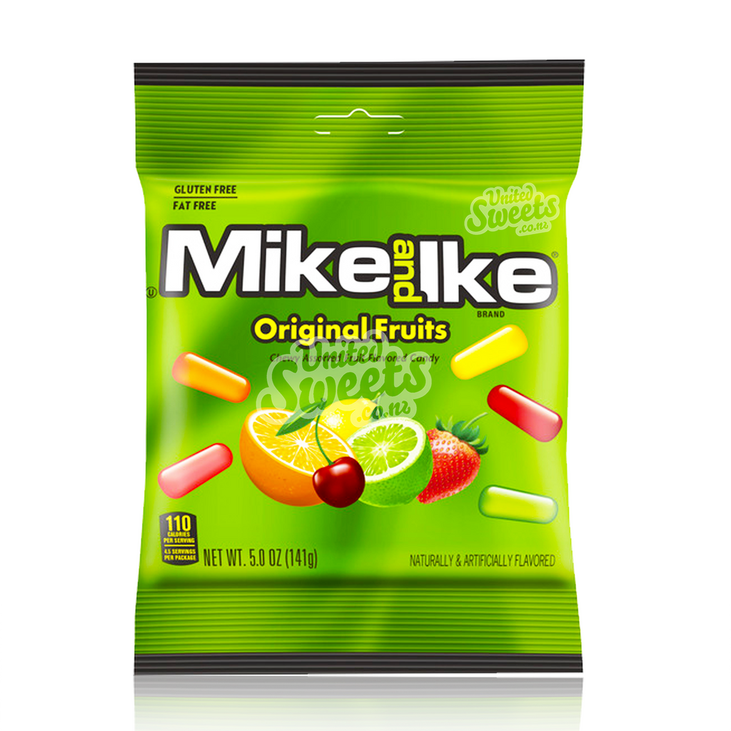 Mike & Ike Original Fruits Peg Bag 141g