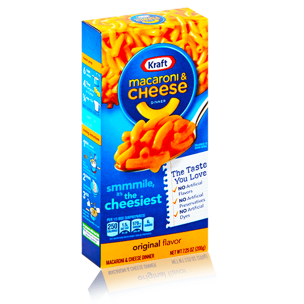 Kraft Mac And Cheese Box 206g United Sweets