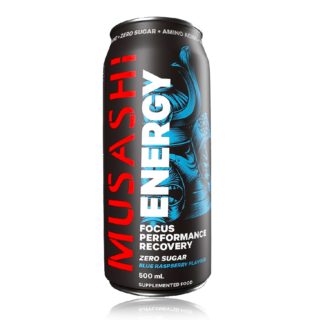 Musashi Energy Drink Assorted Flavours Cans United Sweets