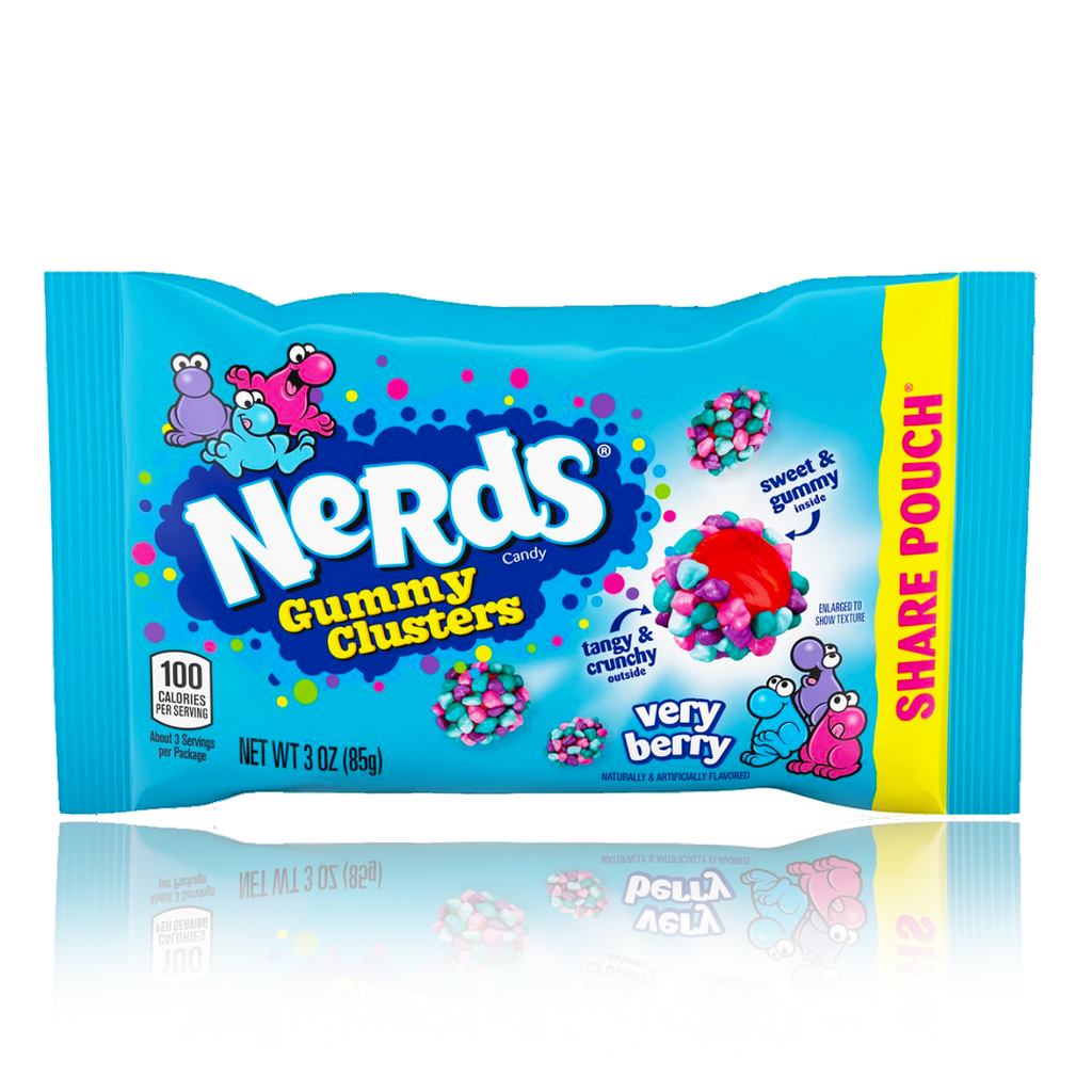 Nerds Gummy Clusters Very Berry Bag 85g