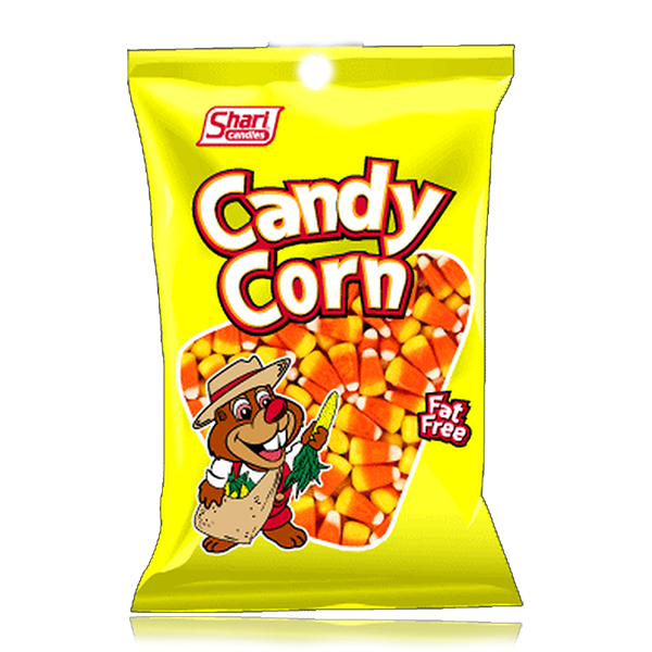 Shari Candy Corn Peg Bag 156g