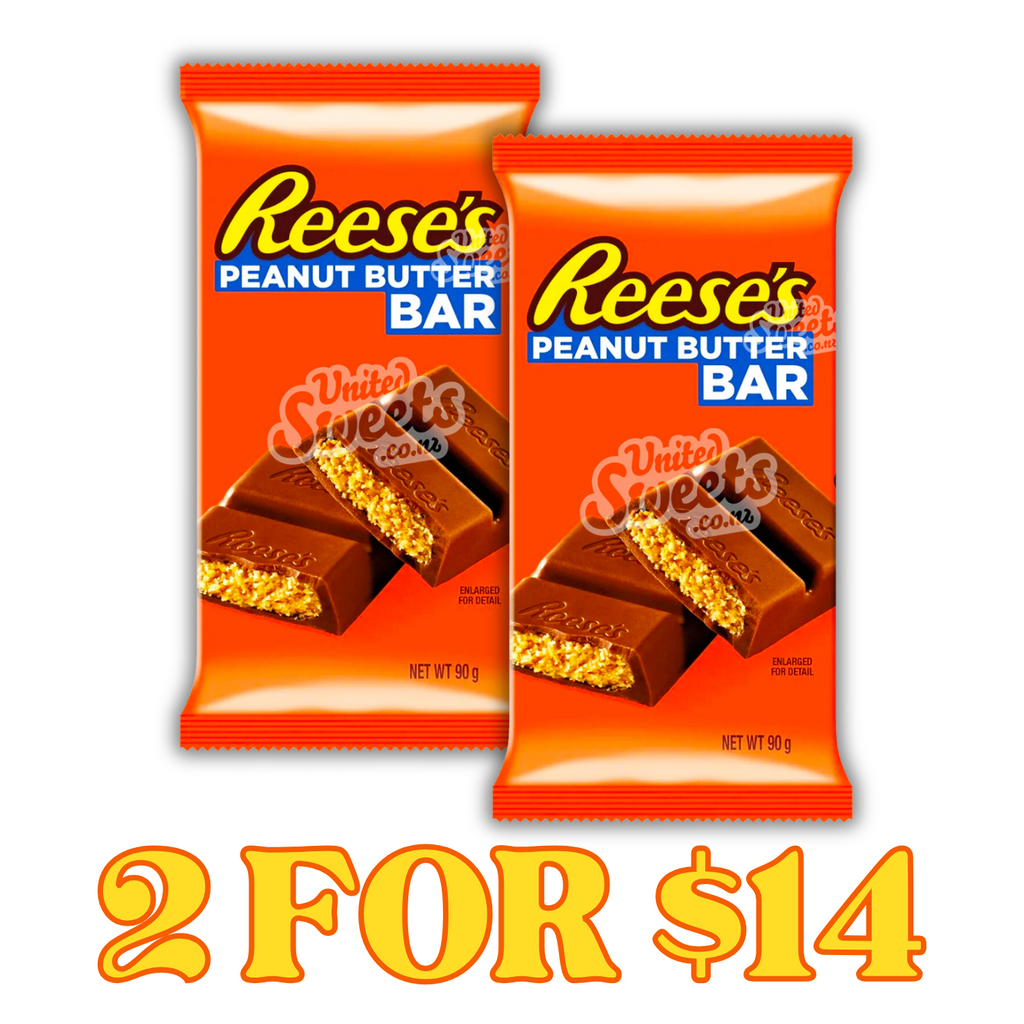 Reese's Peanut Butter Bar 90g (BEST BEFORE: 04/2025)