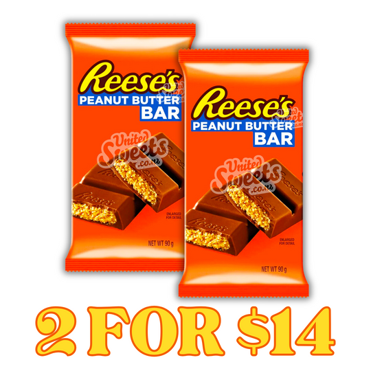 Reese's Peanut Butter Bar 90g (BEST BEFORE: 04/2025)