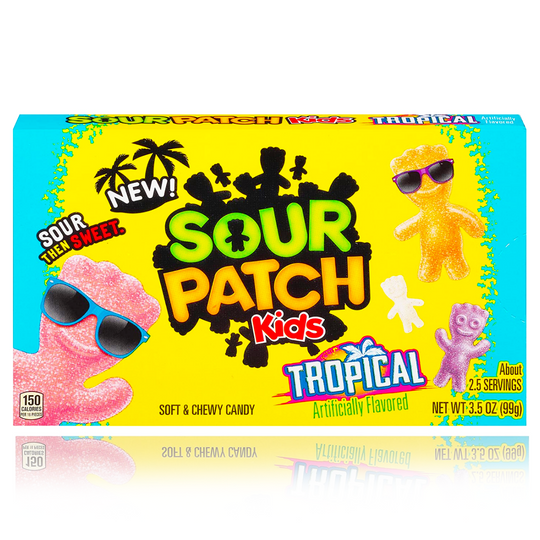 Sour Patch Kids Tropical Theatre Box 99g (BB: 11/OCT/23)