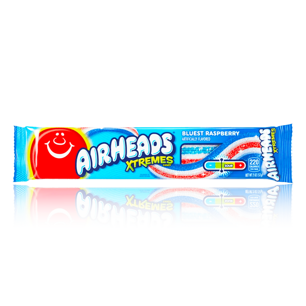 Airheads Xtremes Bluest Raspberry Belts 57g