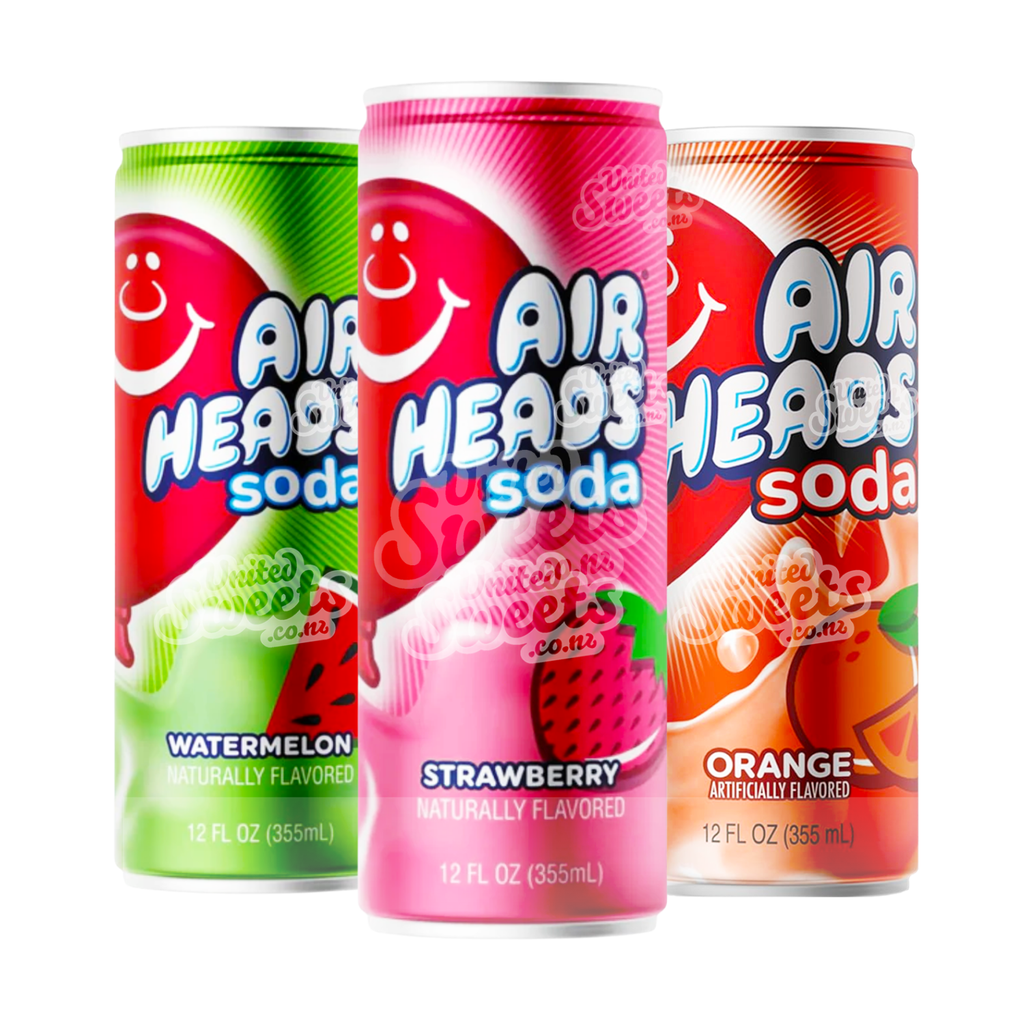 Airheads Soda Cans 355ml