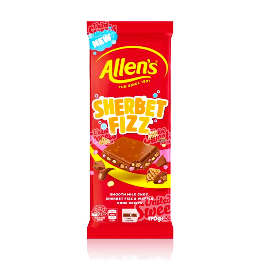 Allen's Sherbet Fizz 170g (AU MADE)