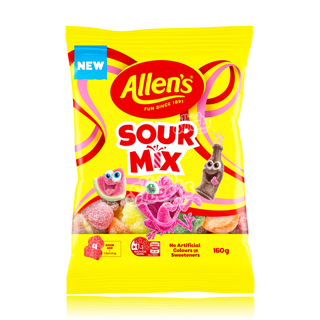 Allens Sour Mix 160g (AU MADE)