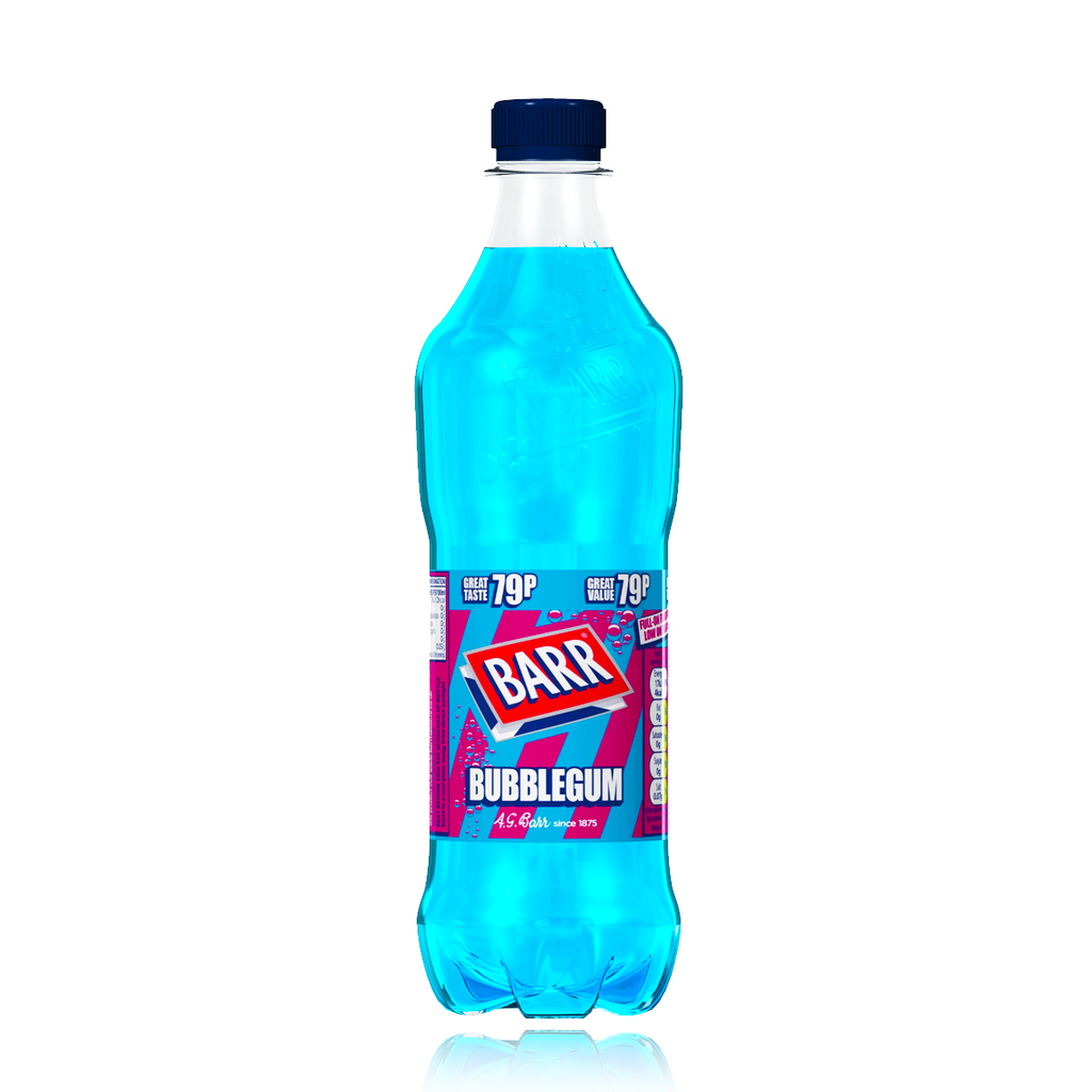 Barr Bubblegum No Sugar 500ml Bottle