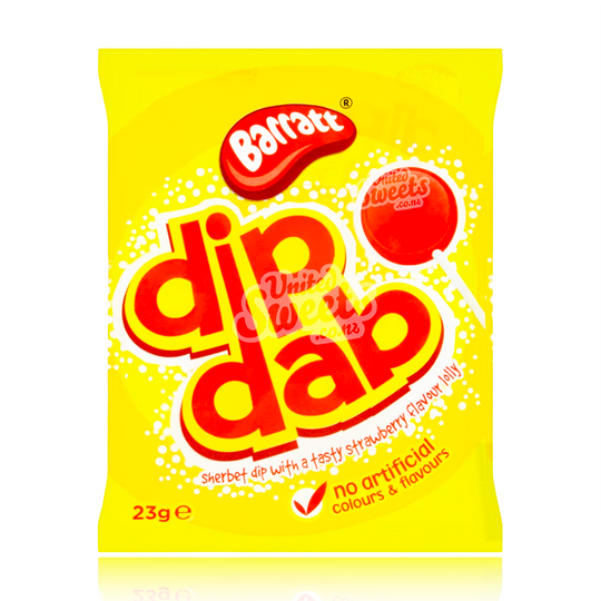 Barratt Sherbet Dip Daps 23g (UK Made)