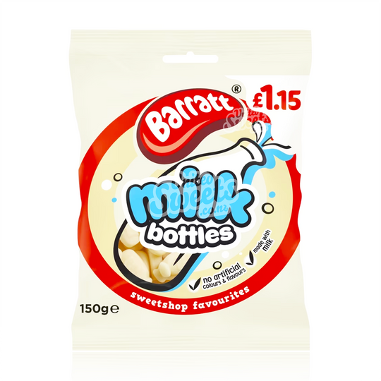 Barratt MILK BOTTLES 150g (UK MADE)