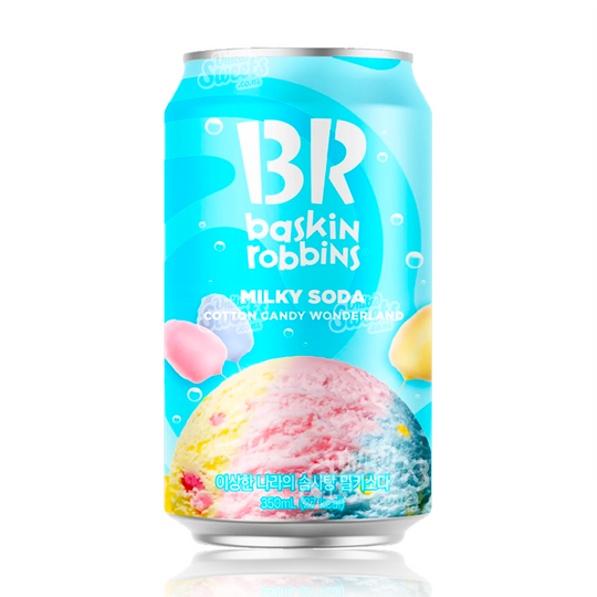 Baskin Robbins Milky Soda Cotton Candy Wonderland 350ML (KOREA MADE)