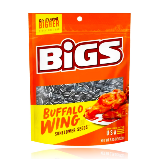 Bigs Sunflower Seeds Buffalo Wings 152g