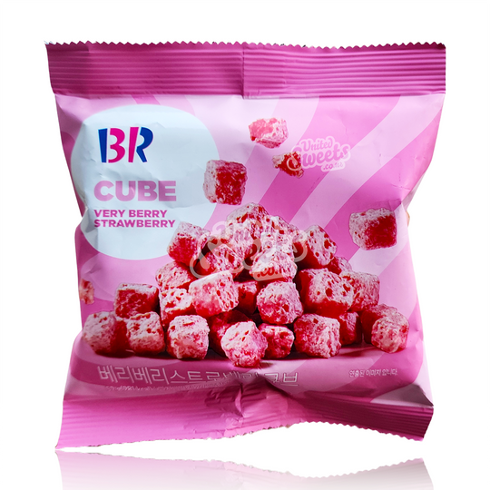 Baskin Robbins Very Berry Strawberry Cube 55g (Made in Korea)