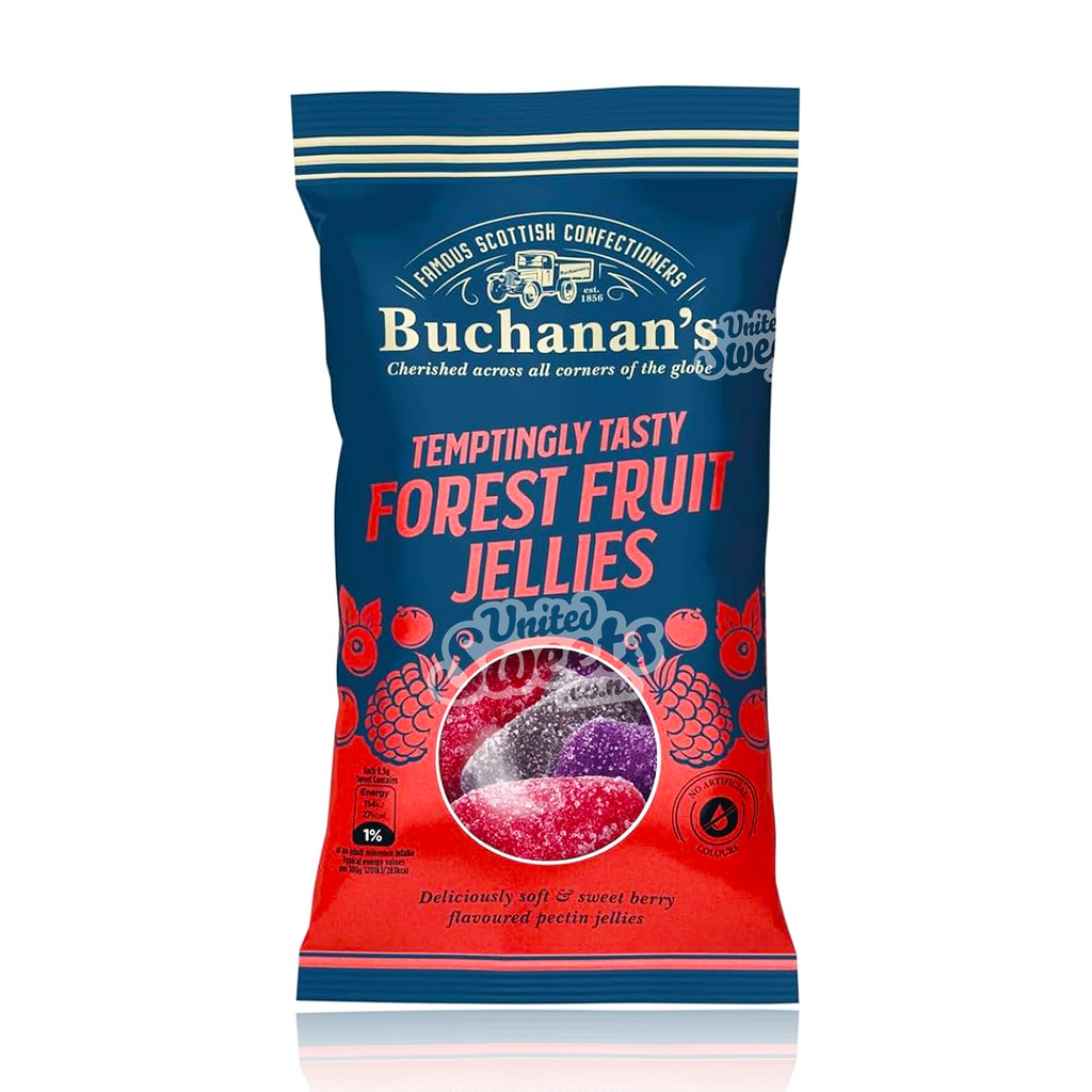 Buchanans Forest Fruit Jellies 140g (Scottish)