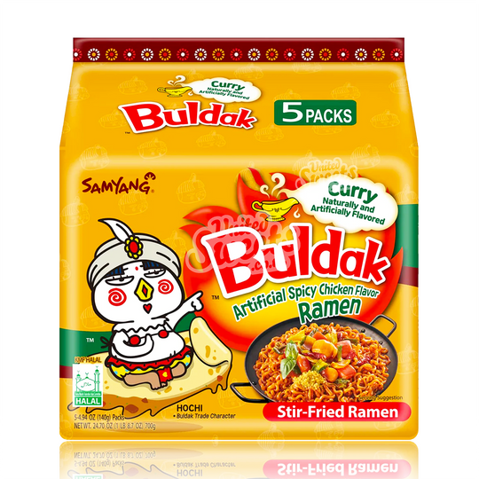 Buldak (Samyang) Ramen Noodles Hot Chicken Curry 650g 5PK