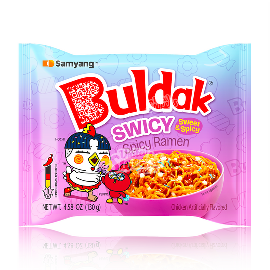 Buldak (Samyang) Ramen Noodles SWICY Sweet and Spicy Chicken 140g