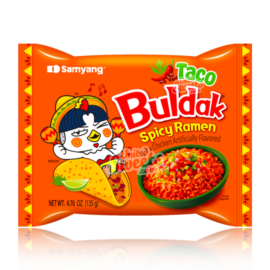 Buldak (Samyang) Ramen Noodles Hot Chicken Taco 135g
