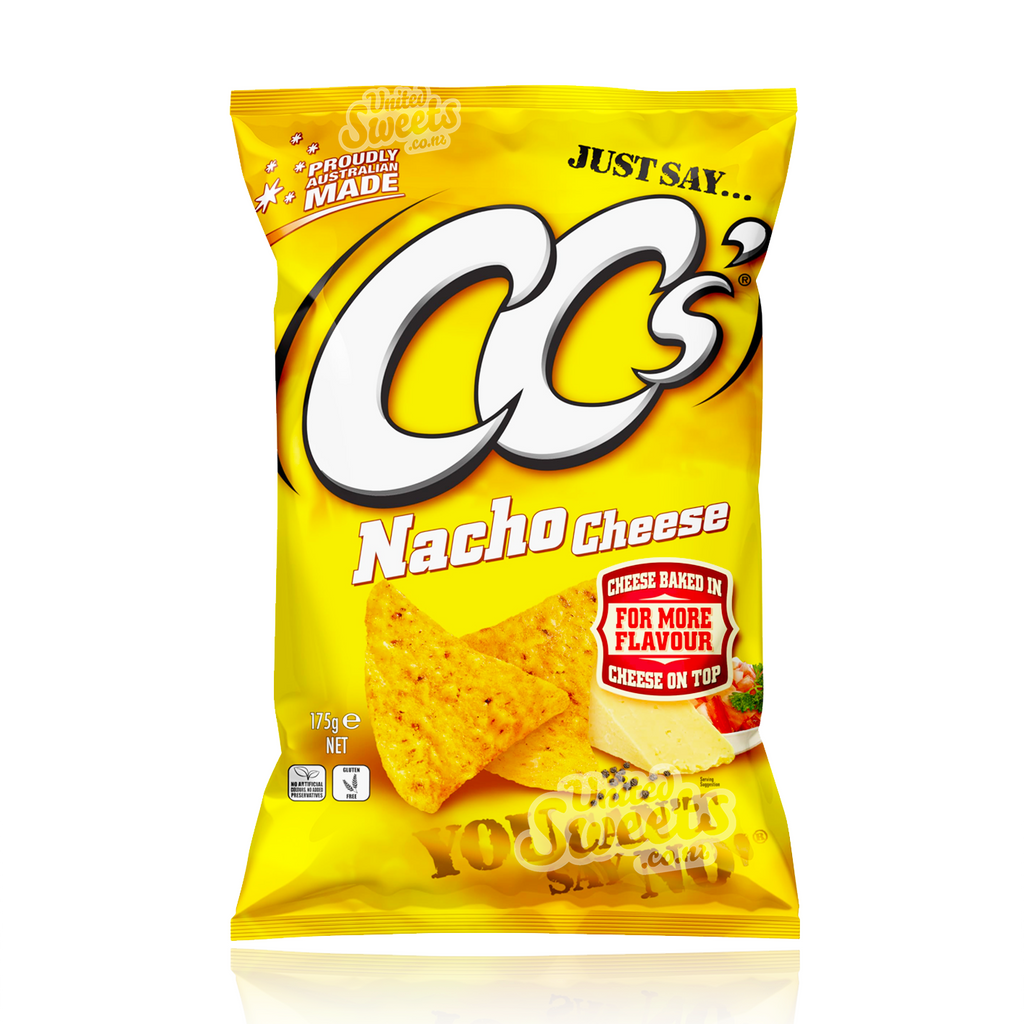 CC's Nacho Cheese Corn Chips 175g (AU MADE)