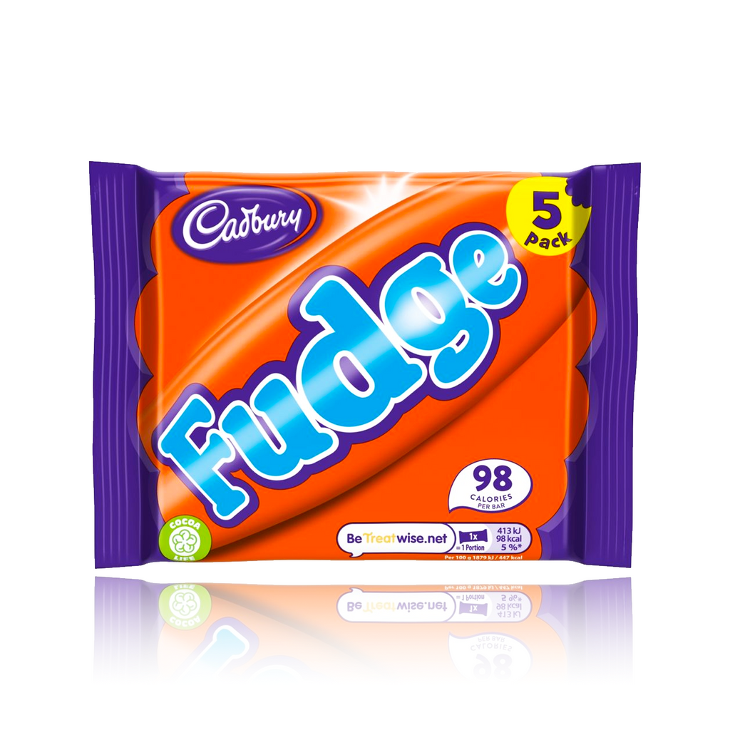 Cadbury Fudge 5 Bar 110g (UK)- Dated
