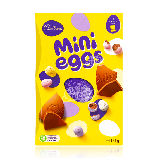 Cadbury Mini Eggs Chocolate Easter Egg 181g (UK MADE)