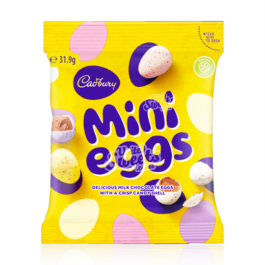 Cadbury Mini Eggs Bag 31.9g (AU MADE)