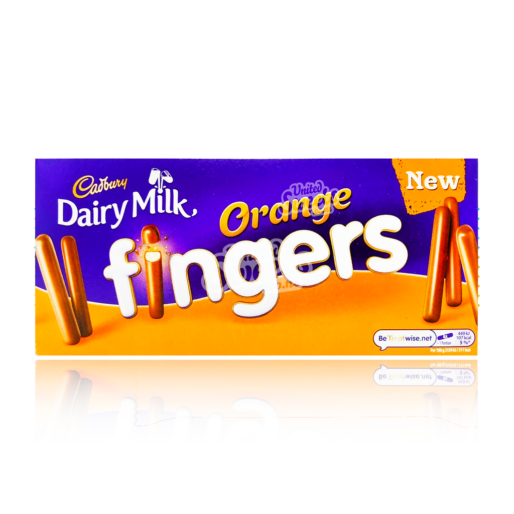 Cadbury Dairy Milk Orange Fingers 114g (UK MADE)