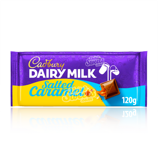 Cadbury Dairy Milk SALTED CARAMEL 120g (UK MADE)