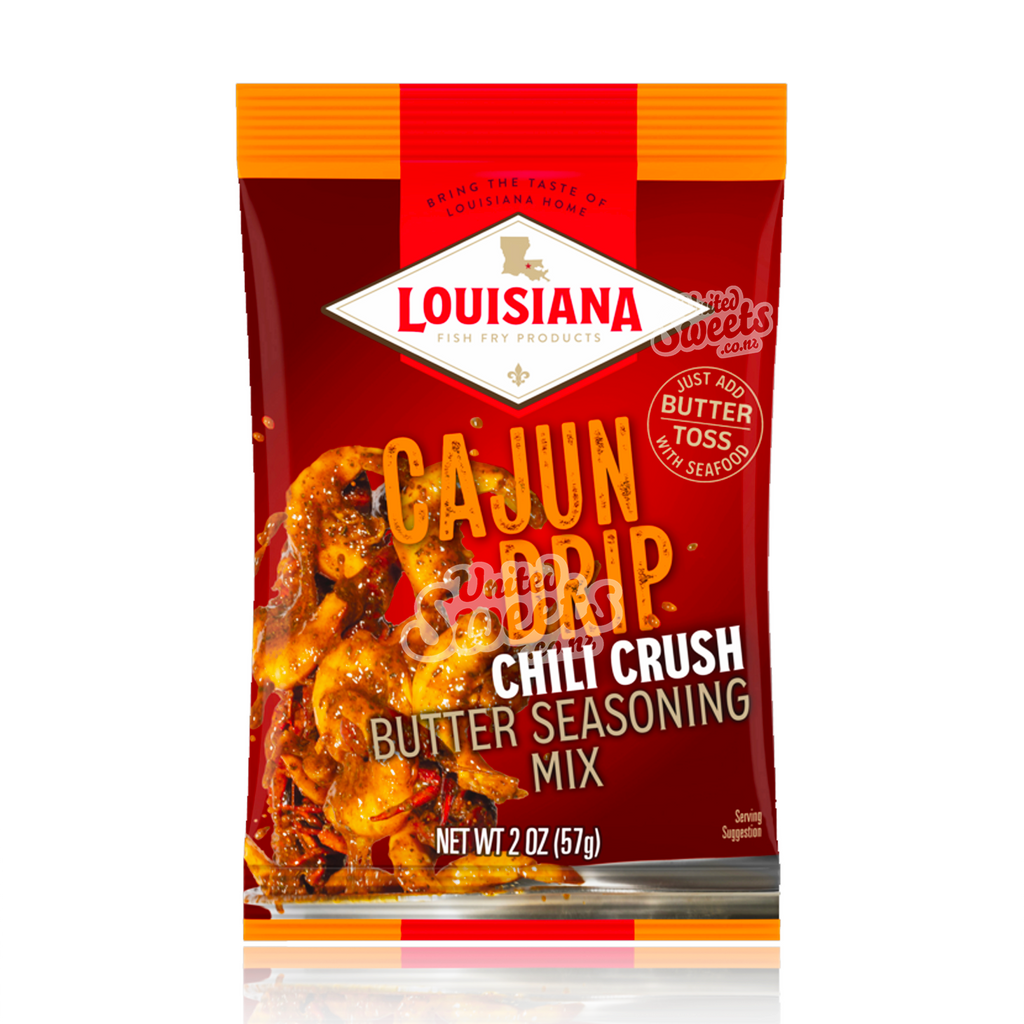 Louisiana Cajun Drip Chili Crush Butter Seasoning Mix 57g