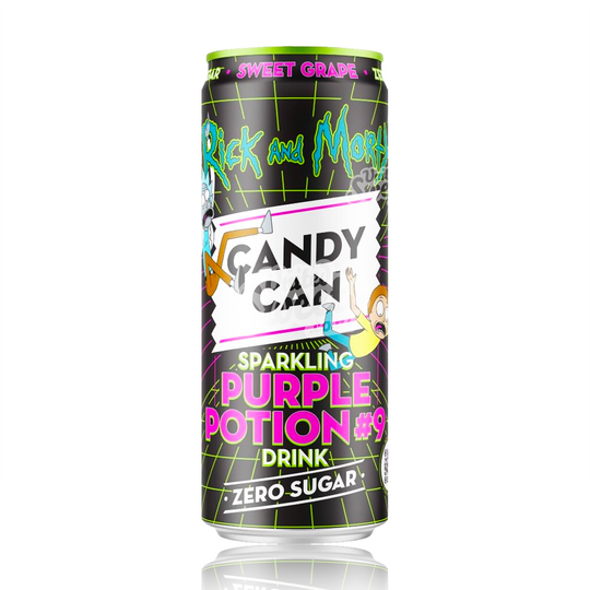 Candy Can Rick and Morty (Purple Potion #9) Sparkling Sweet Grape 330ml