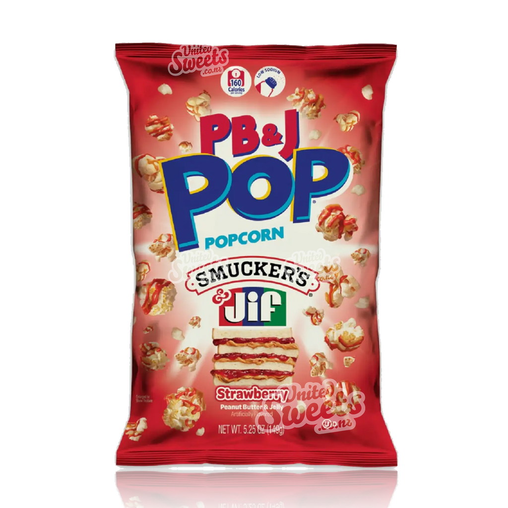 Candy Pop PB&J STRAWBERRY Bag 149g