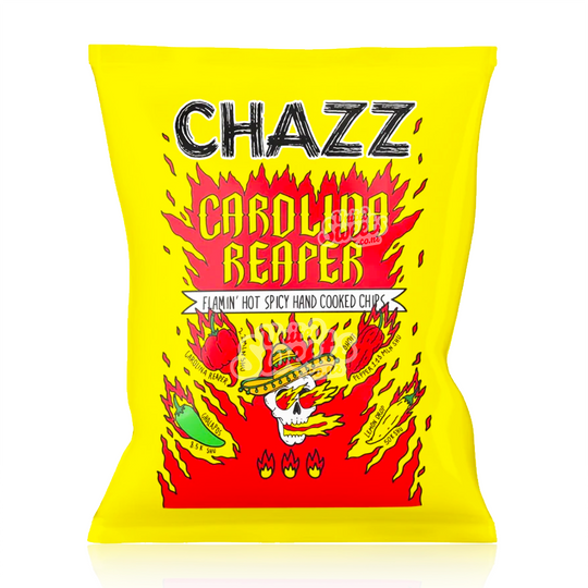Chazz Potato Chips Carolina Reaper 50g (Lithuania)