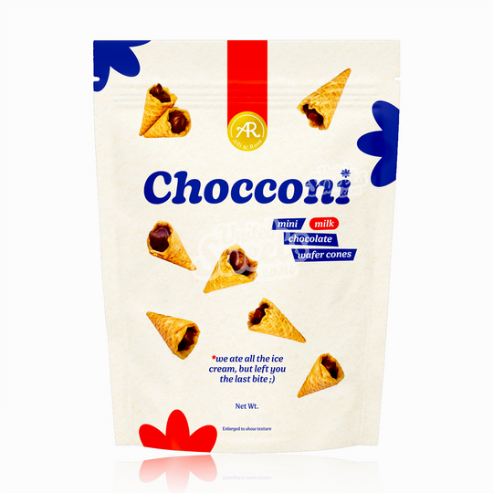 ALLI & ROSE Chocconi Milk Chocolate Wafer 397g