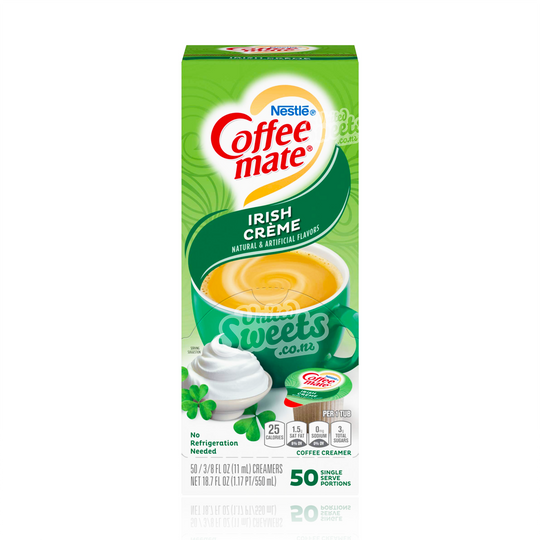 Nestle Coffee-Mate IRISH CREME Flavour 50 Pack