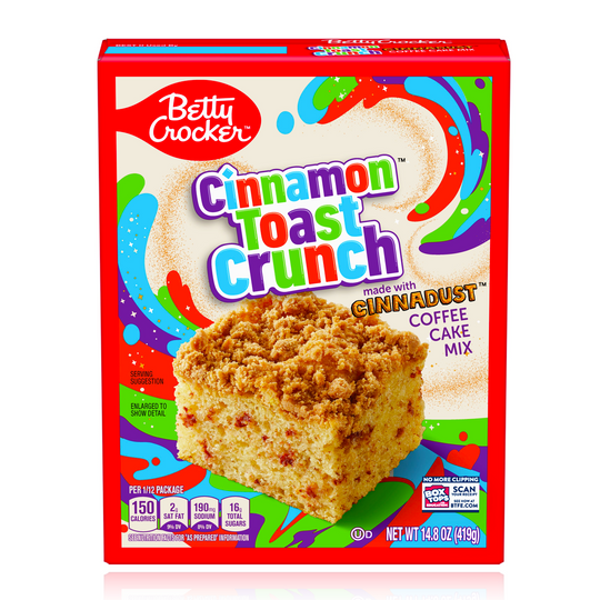 Betty Crocker Cinnamon Toast Crunch Coffee Cake Mix 419g