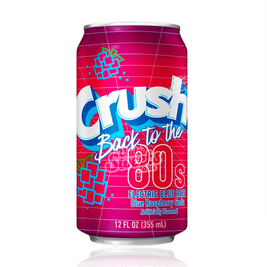 Crush 'Back to the 80s' Blue Raspberry 355ml