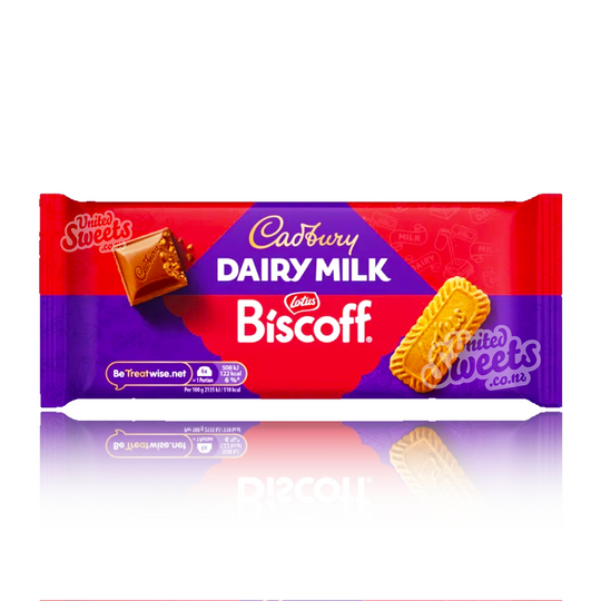 Cadbury Dairy Milk Biscoff 95g (UK MADE)