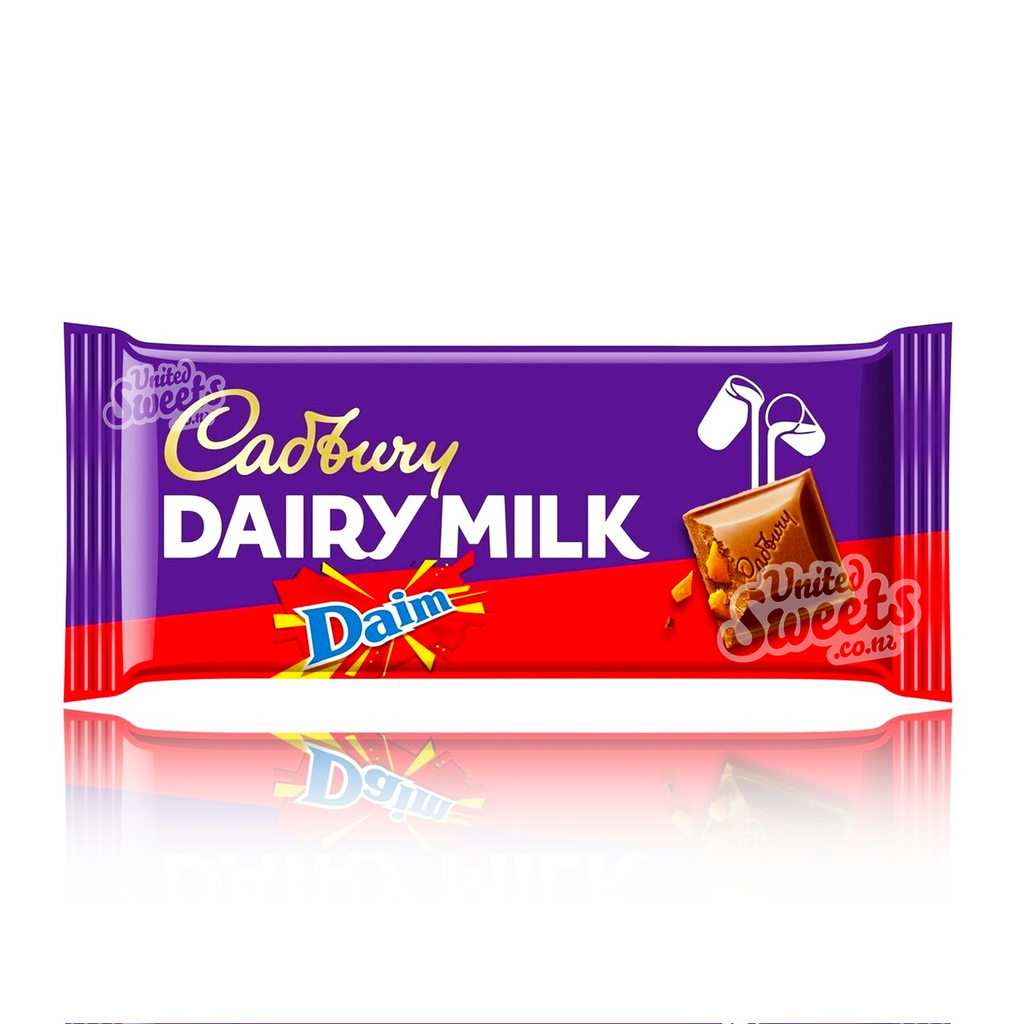 Cadbury Dairy Milk Daim 120g (UK MADE)