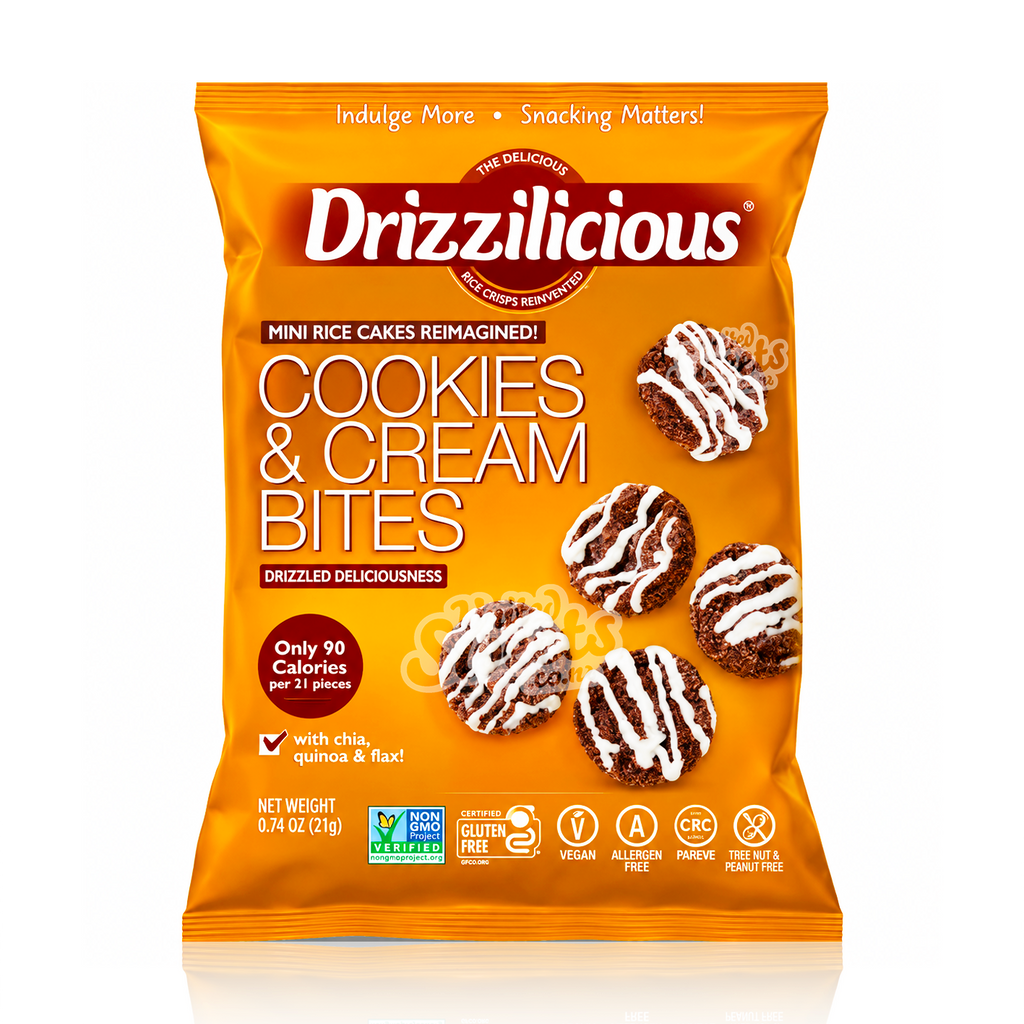 Drizzilicious Cookies and Cream Bites 21g