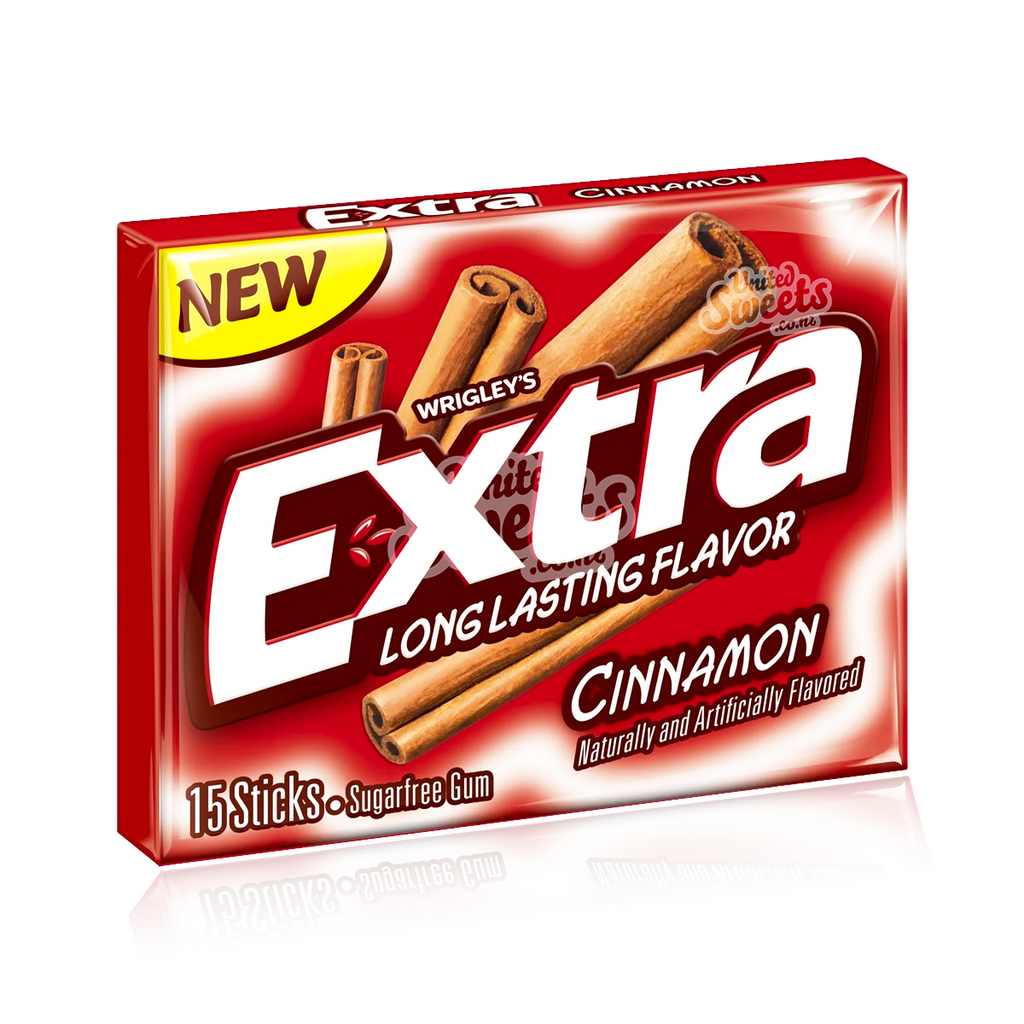 Wrigley's Extra Cinnamon Chewing Gum 15 Sticks