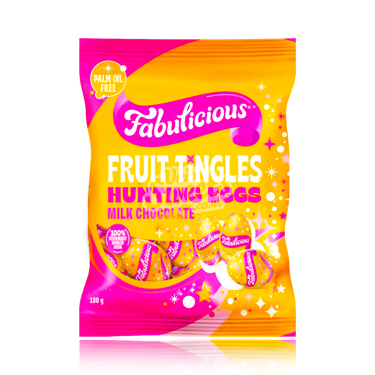 Fabulicious Milk Chocolate Fruit Tingle Hunting Easter Eggs 120g